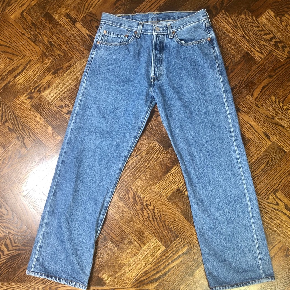 🦇Vintage Levi’s 501 80’s 90’s Era Jeans Sz 30 - Picture 4 of 15